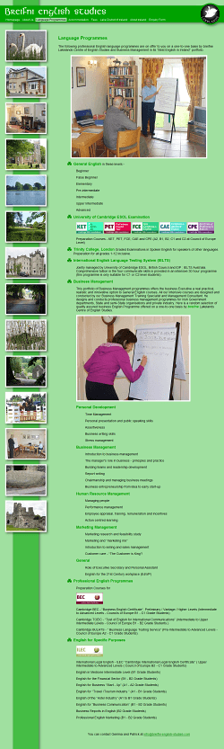 Language programmes page Language programmes page