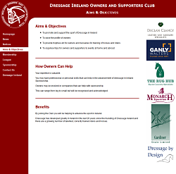 Aims and objectives page Aims and objectives page