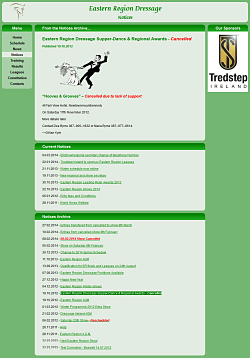 Notices page Notices page