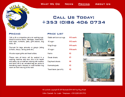 Prices page Prices page