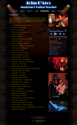 Repertoire page Repertoire page