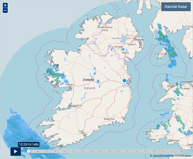 New MET Éireann rain radar