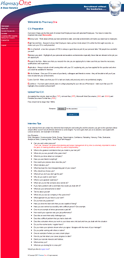 Employee welcome page Employee welcome page