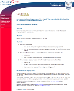 Locum taxation advice page Locum taxation advice page