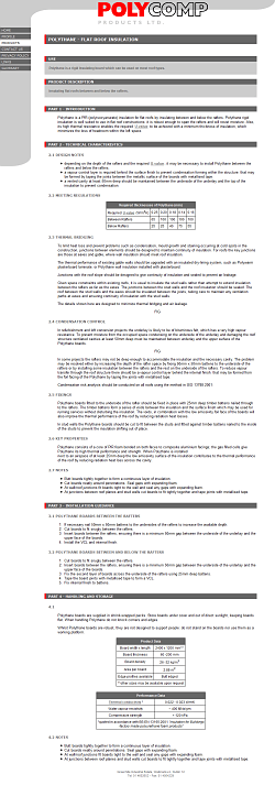 Polythane flatroof page