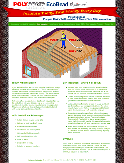 Attic insulation page