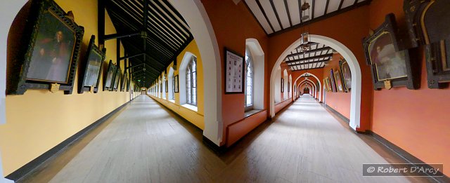 The corridors of St. Patrick's House - perspective projection