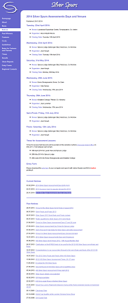 Notices page Notices page